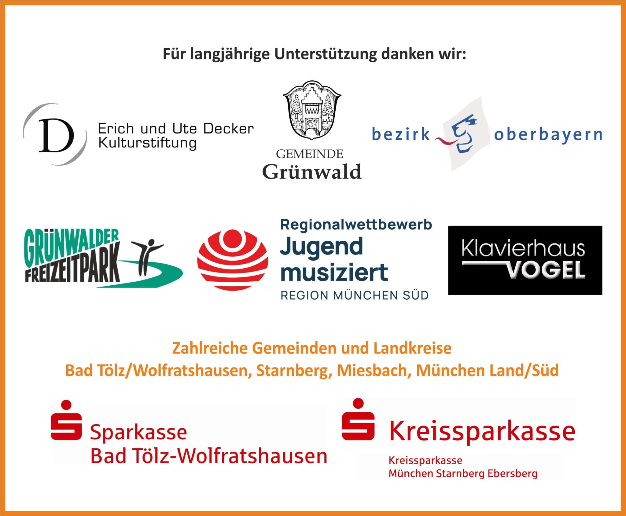 62. Regionalwettbewerb "Jugend musiziert" 2025 » Musikschule Grünwald